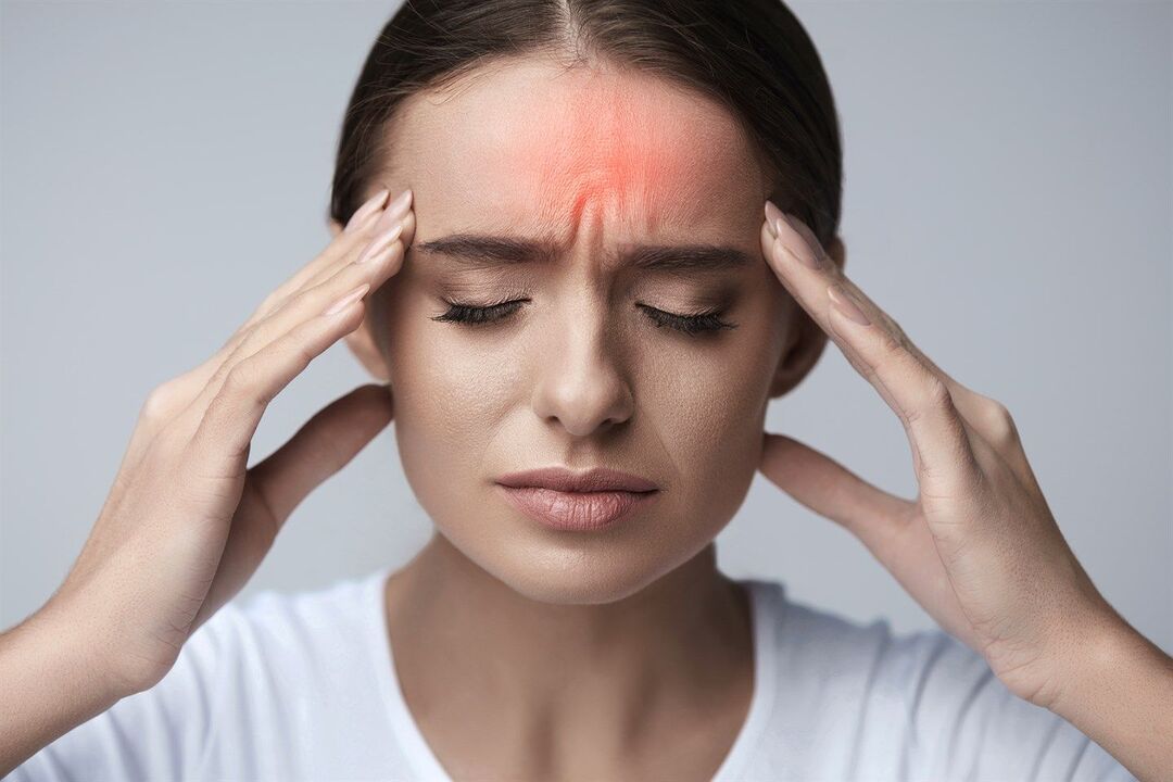 dolor de cabeza con osteocondrosis cervical