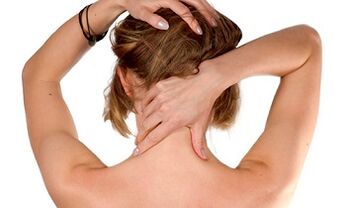 auto -massaje del cuello para la osteocondrosis